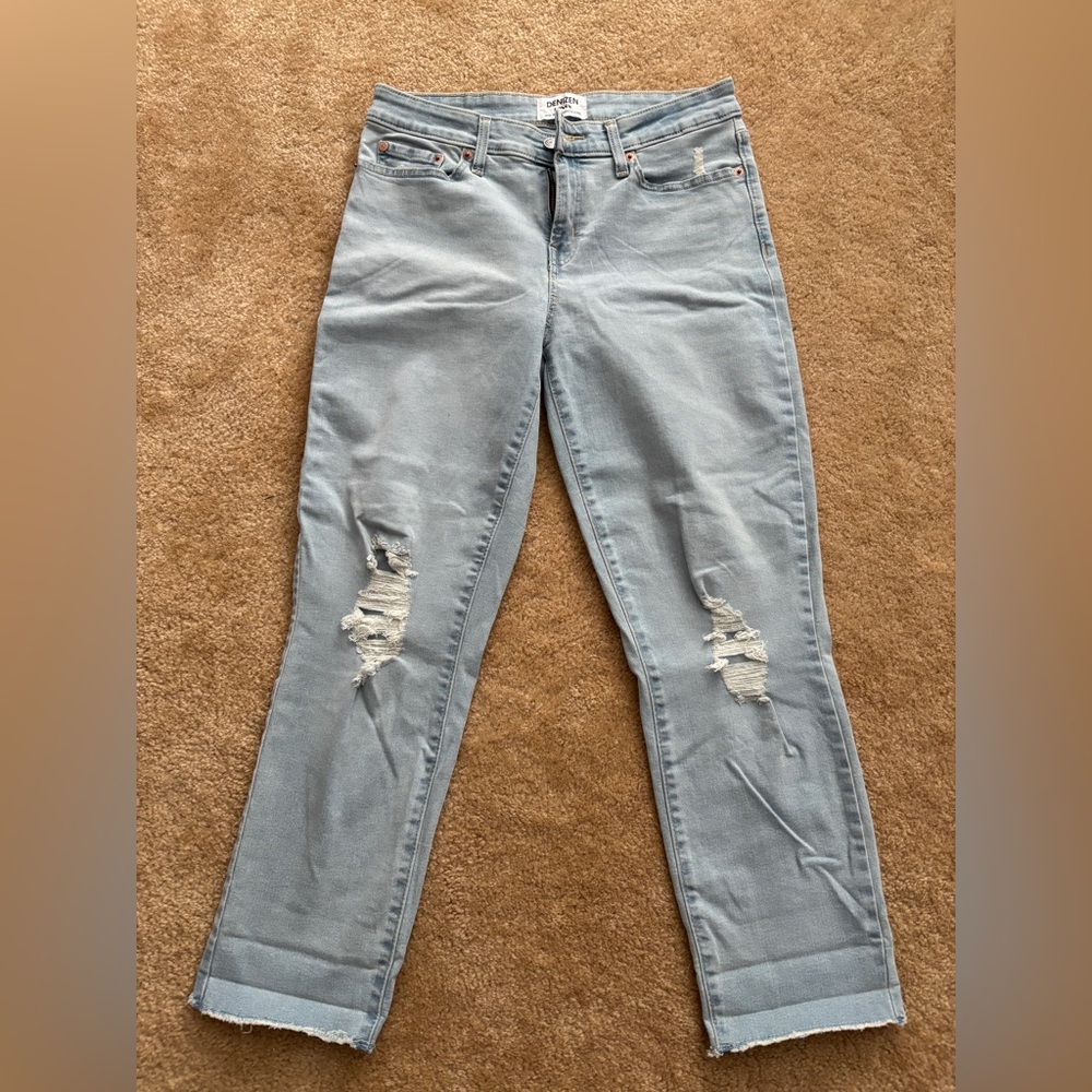 Denizen from Levi's Sky Blue Boyfriend Jeans